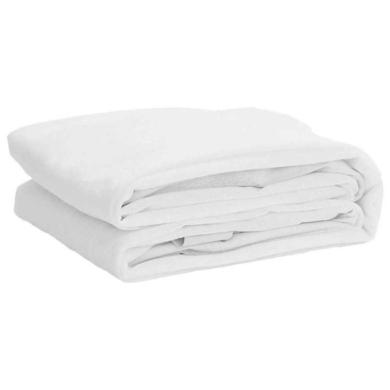 Mattress Protector White Waterproof, European Double (140 x 200 cm)