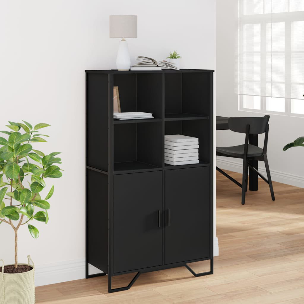 Highboard aus Eiche-Effekt 79,5 cm x 35,5 cm x 137,5 cm