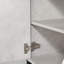 Meuble-lavabo de 30 po de couleur gris ciment, fabrication en contreplaqué, options de montage mural et autoportant 30 po, gris, look moderne
