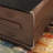 Retro simple storage coffee table TV cabinet set