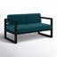 Avion Loveseat - Black-247300372-267548411
