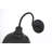 Aron Outdoor Wall sconce in Black