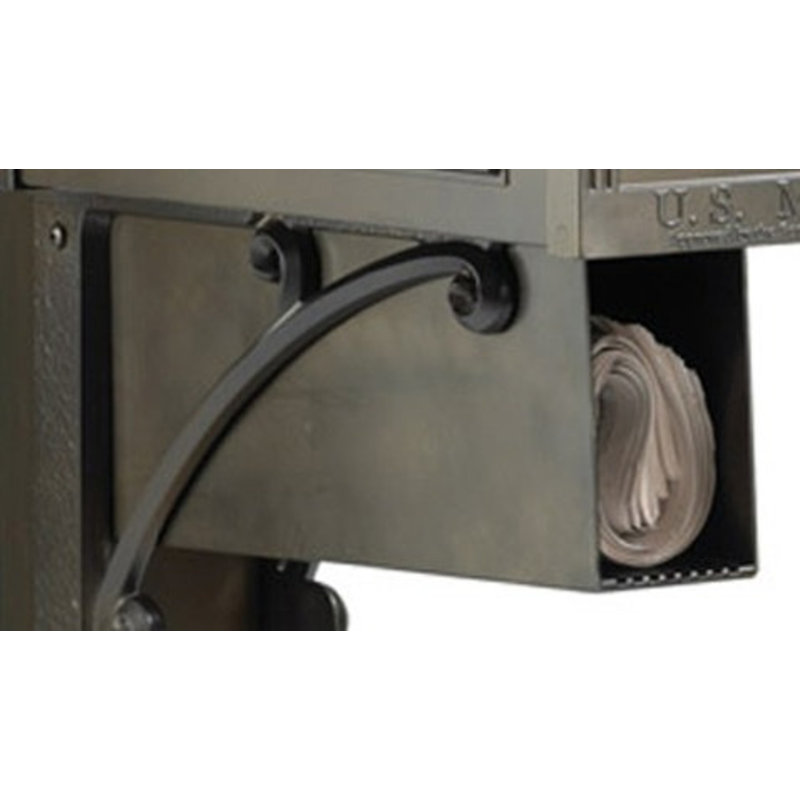Newspaper Holder, Black
