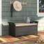 Banc de rangement en rotin Hunsberger-298511659