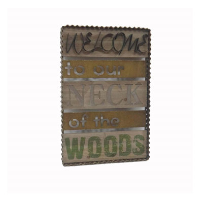 Farmhouse Wall Decor on Metal