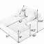 51 pouces avec deux coussins et une conception minimaliste, trois palettes de couleurs pour une structure de siège confortable en coin éponge de fenêtre de baie vitrée confortable, s'adaptant à plusieurs scénarii, choix-379927713