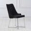 Chaise parsons en tissu Brechta
