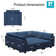 Devoiry 90.2'' Variable Sectional Upholstered Storage Sofa Bed Module Polyester Blend Couch Sleeper