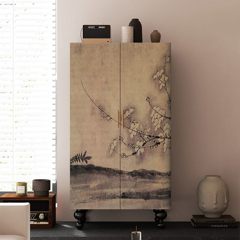 Garde-robe de vestiaire de style Wabi-sabi Room