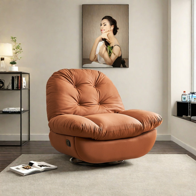 Full multi-functional leisure chair, Brown