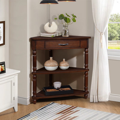 Petite table de coin 33,8 po