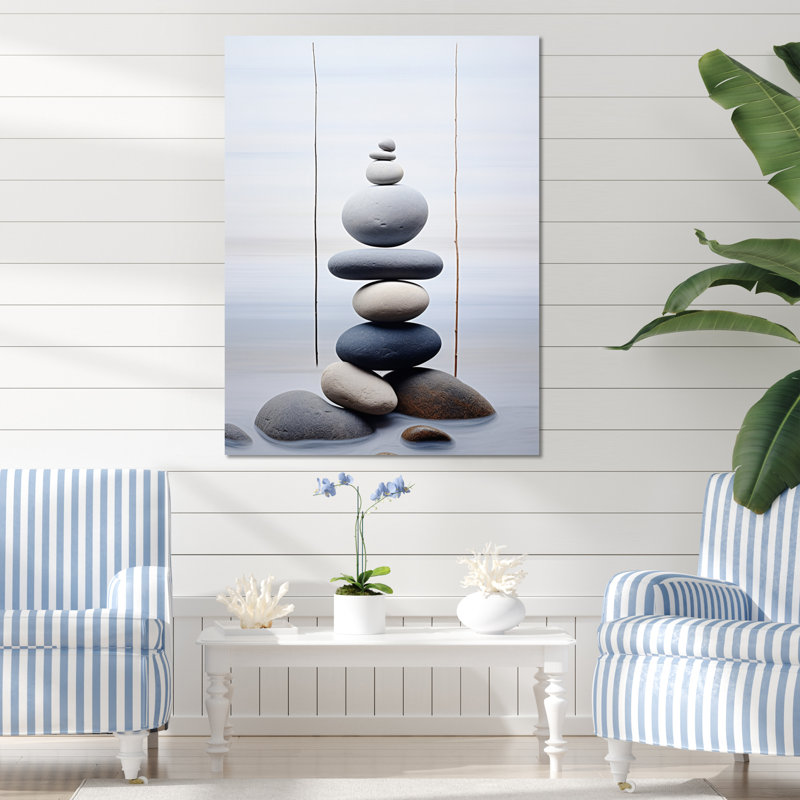 «Leneve Beach Harmonic Balance I», reproduction sur toile, H 20 po x l 12 po x P 1 po, Toile tendue