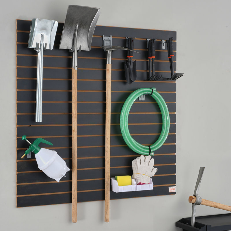 48" H x 48" W Trimmable Wood Slatwall