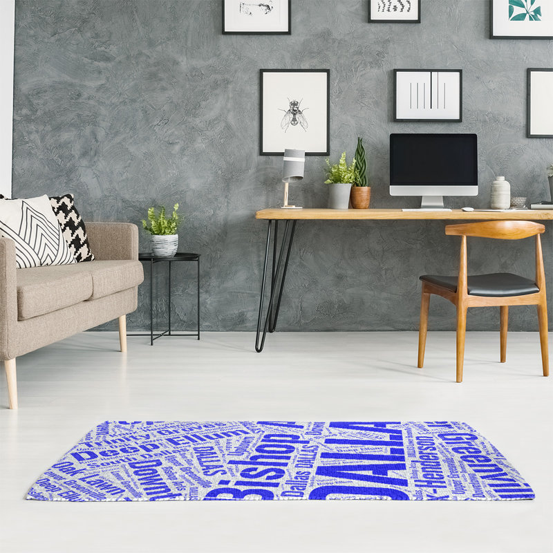 Chenille Indoor Rug, Rectangle 4' x 6'