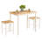 2 - Person Four Leg Dining Set-631937972