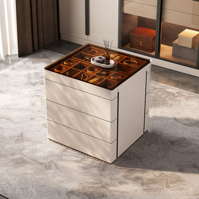 Luxury Jewelry Display Door Cabinet Store Counter