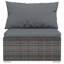 Canapé de patio carré de 27,6 po de largeur avec coussins-1334133326-1340288651