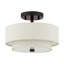 Plafonnier semi-encastré 2 lumières Jorgan-963476823