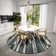 Chenille Washable Abstract Indoor / Outdoor Rug