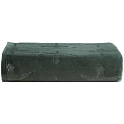 Throw Blanket, Ultra-Soft & Embossed Plush Bedding, Blanket For Couch & Bed (Geese Green, 50" X 70")