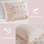 Ensemble d'édredon en jacquard à pompons 4 pièces-119059541-119059542