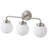 Karlei Dimmable Vanity Light with Hand Blown Glass Globe Shade-1682827075-1682869785-1681131592