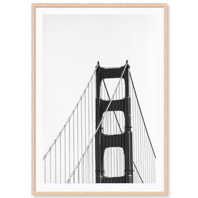 Golden Gate Bridge Print by Carly Tabak