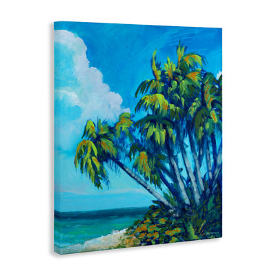 Cerulean Sky & Palms Canvas, conception par Dan Meneely