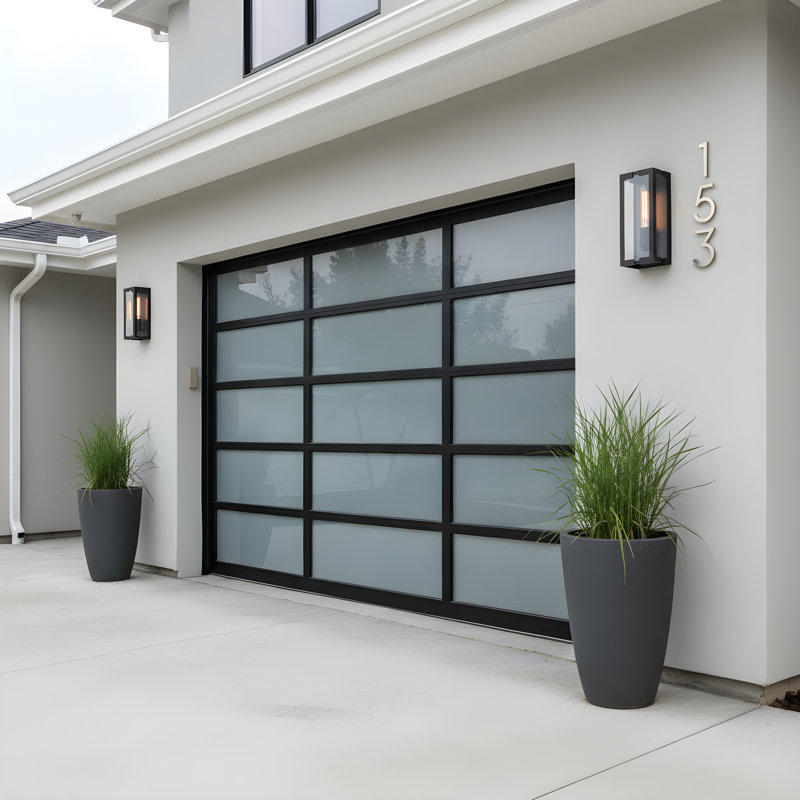 Young 1-Light Matte Black Outdoor Wall Lantern