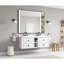Le meuble-lavabo mural de 60 po convient aux lavabos doubles, armoire seulement (comptoir et lavabos non inclus)-135471833