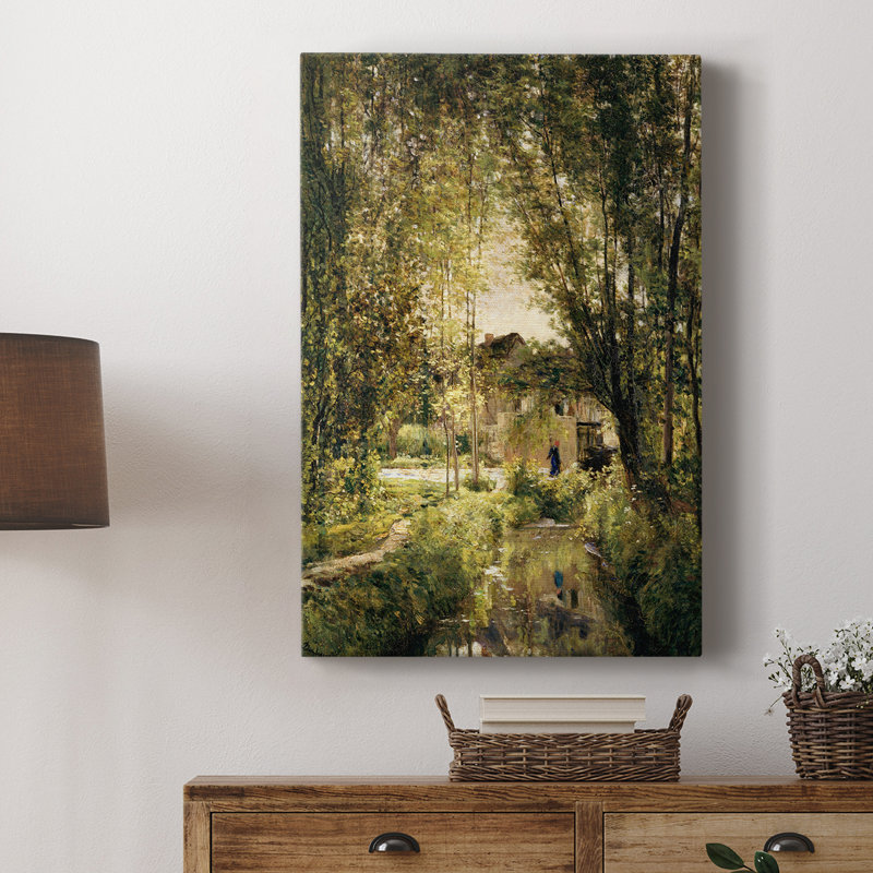 Paysage rétro CCX - galerie Cavas sur mesure, H 12 po x l 8 po
