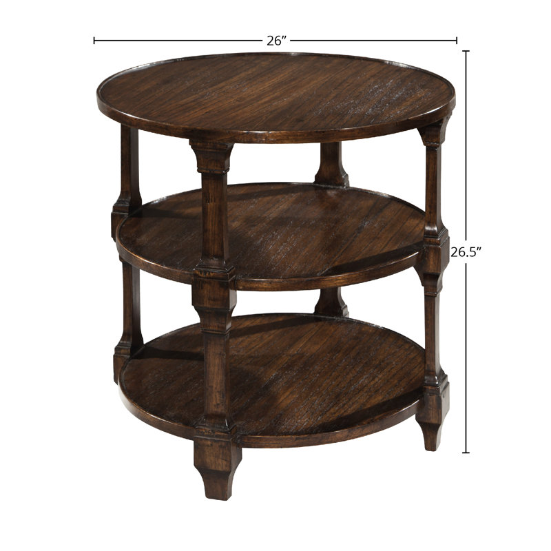 Table de bout de lampe à 3 niveaux Accents