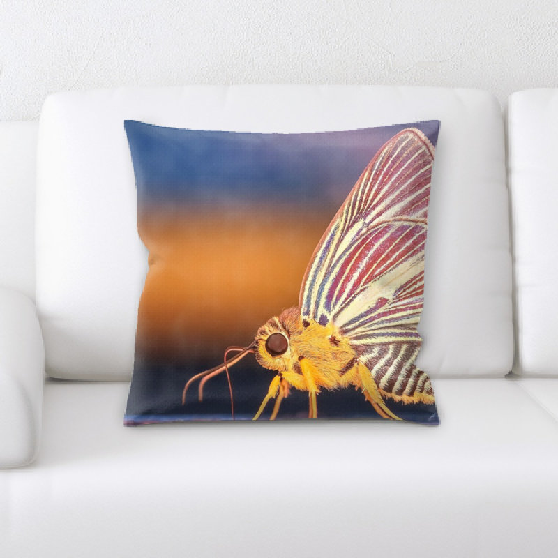 Microsuede Throw Pillow