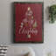 Gesualda Merry Little Christmas, reproduction d'art sur toile encadrée-604983904-604983903