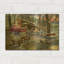 « Cabane d'hiver », illustration de Bigelow, tableau en métal doré, 40,6 x 30,5 cm-92400622