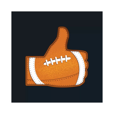 I Like Football II by Tobias Fonseca - Wrapped Canvas Print