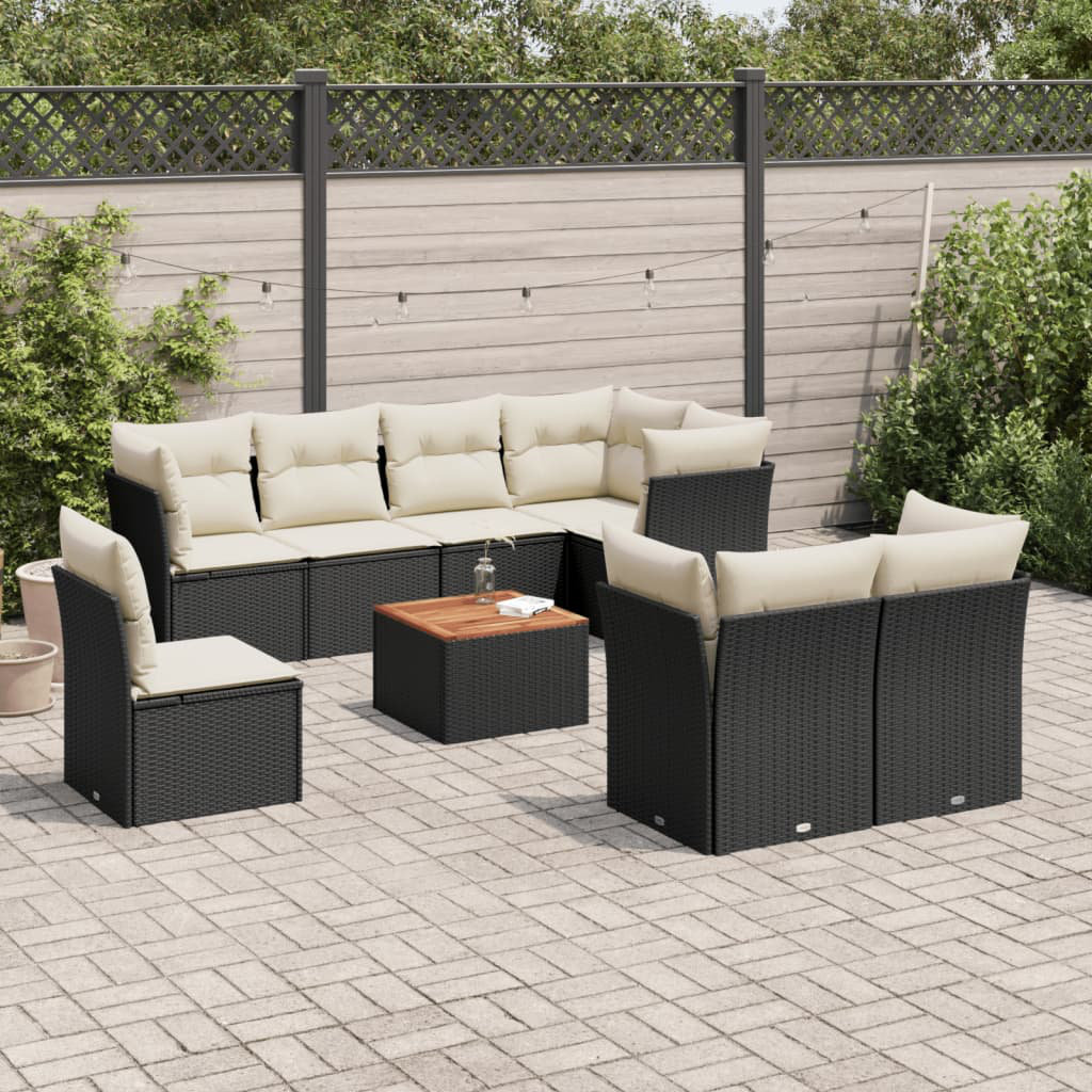 Gartensofa mit Kissen