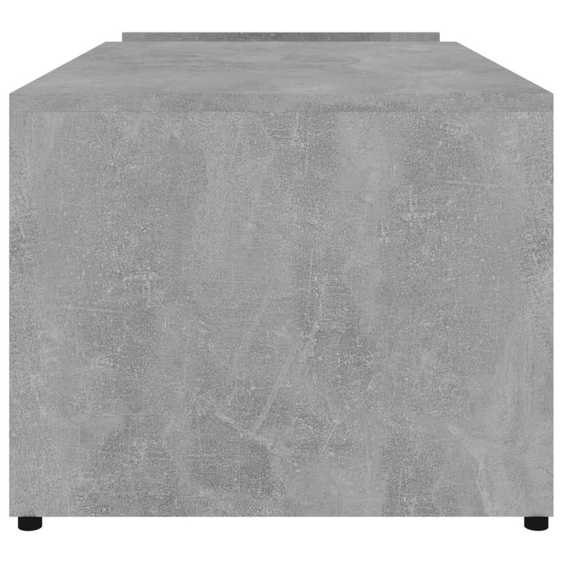 Bithia Four Leg Coffee Table, Concrete Grey