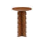 Table de bout en bois massif Dianella avec pieds festonnés-611187828