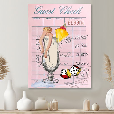 «Happy Check», art mural, salon
