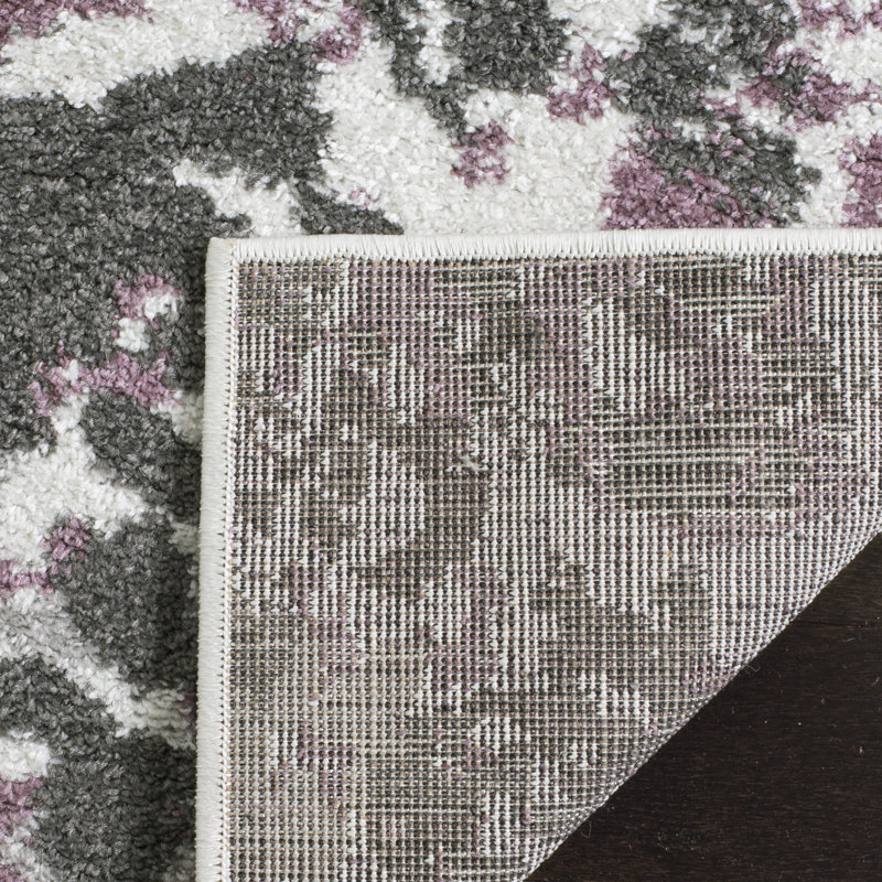 Gall Floral Hand Woven Area Rug, Rectangle 91 x 152 cm