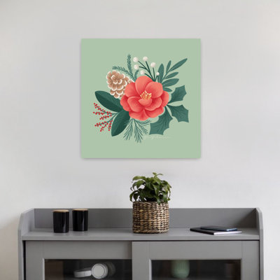 Winter Arrangements VII by Gia Graham - 1 Piece Wrapped Canvas Wall Art