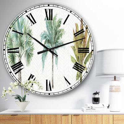 Swigart Metal Wall Clock
