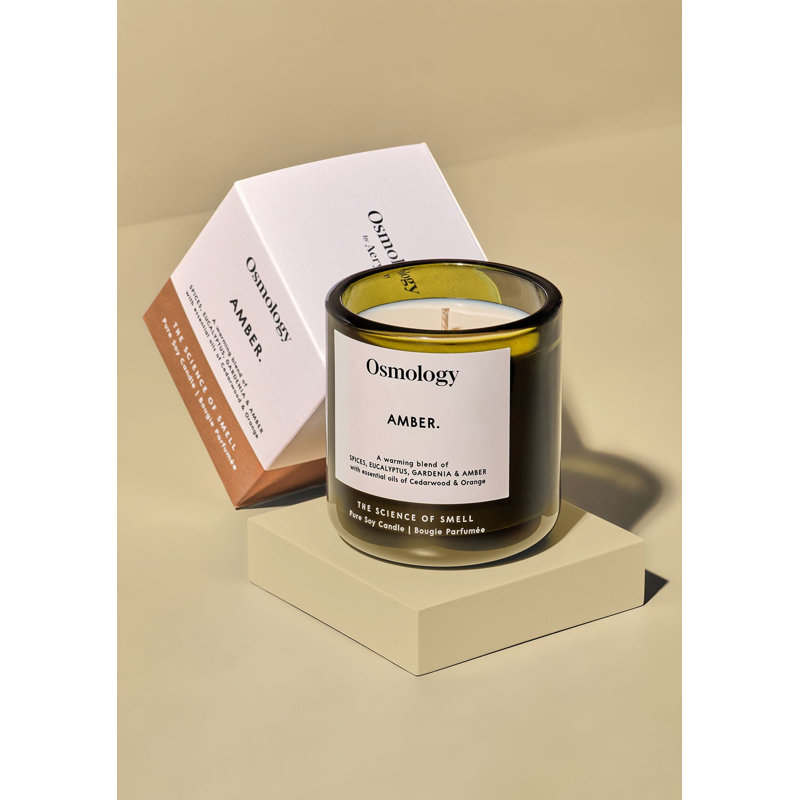 Bougie parfumée ambre