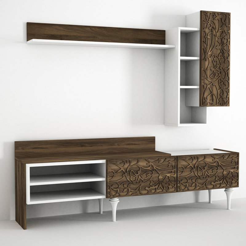 Roudebush Unfinished TV Stand for TVs up to 75"