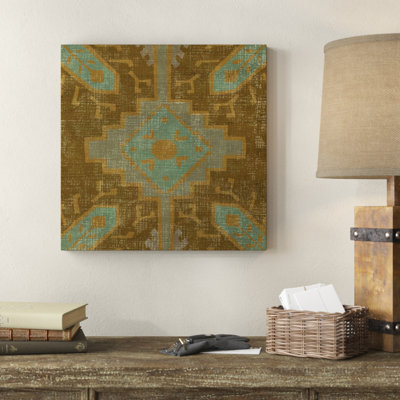 Western Weave II 1 Piece Wrapped Canvas Painting