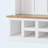 Hall Tree MDF Entryway Shoe Cabinet Storage Bench with 13 Compartments, Coat Rack with 6 Hooks, Farmhouse Wooden Style Organizer-1809038115