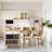 Kitchen Island With Extendable Dining Table-2124716390
