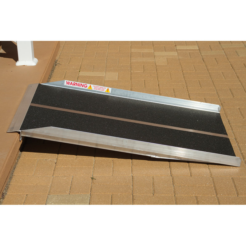 Prairie View Industries Metal Portable Ramp, 4' L x 30" W