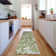 Premium Machine Washable Cerrito AMF551 Aloe Rug